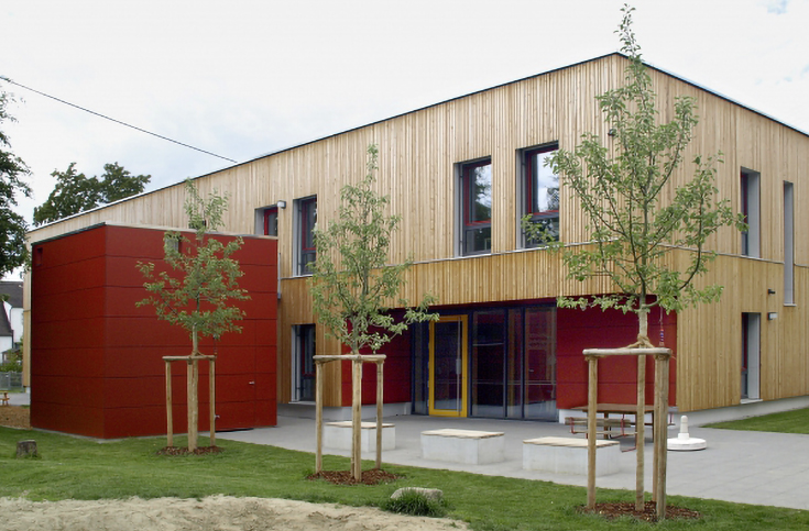 Ersatzbau für das städtische Nebengebäude der Kindertagesstätte Christkönig – Augsburg